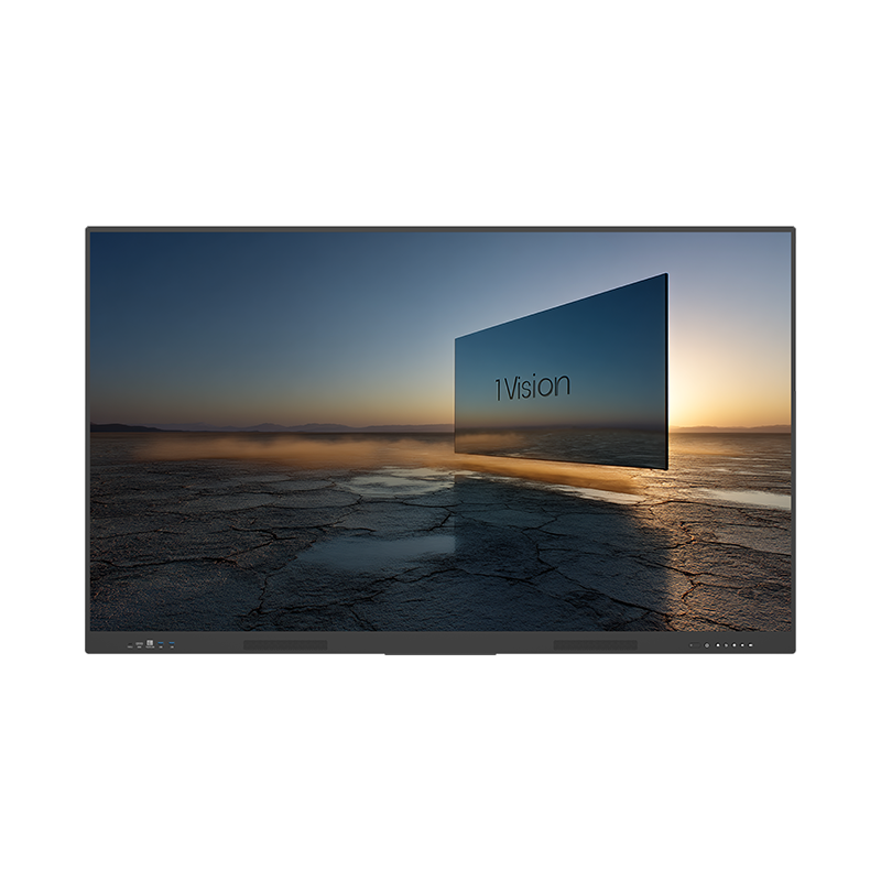 Інтерактивна панель 1-Vision 75, комп. модуль (i5 12Gen/16/256/W11Pro), настінне кріплення